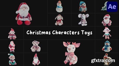 Videohive Christmas Characters Toys for After Effects 55221273 Videohive Christmas Characters Toys for After Effects 55221273