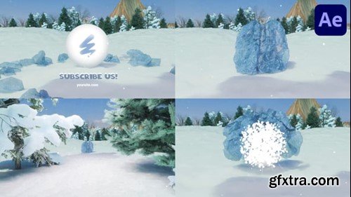 Videohive Ice Stone Logo Reveal for After Effects 55166910 Videohive Ice Stone Logo Reveal for After Effects 55166910