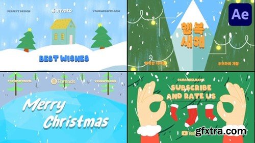 Videohive Cartoon Christmas Typography for After Effects 55184563 Videohive Cartoon Christmas Typography for After Effects 55184563