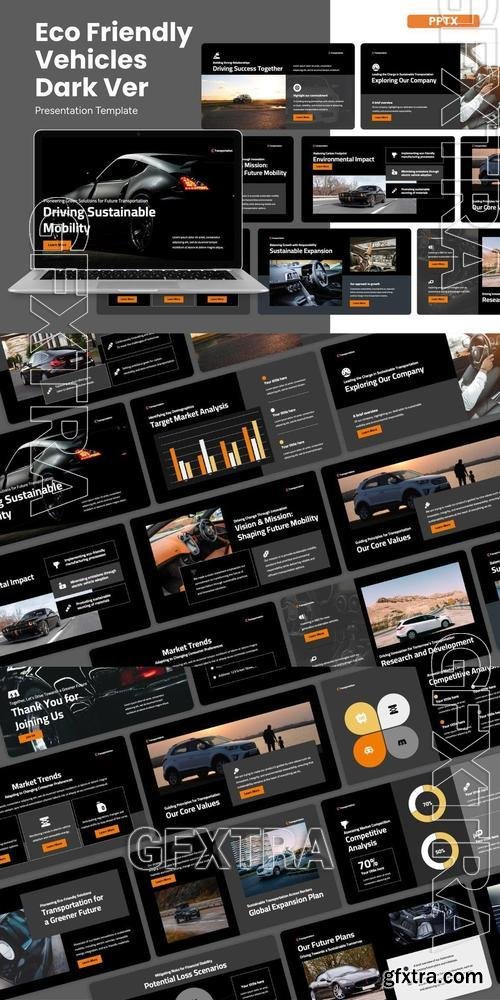 Eco Friendly Vehicles Dark Ver - Powerpoint S4RQN5H