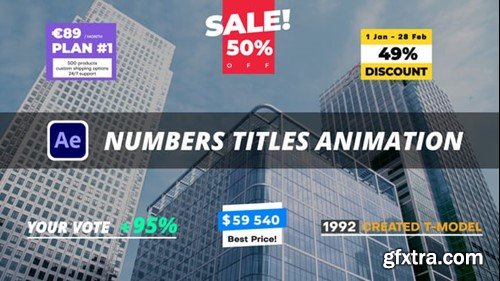 Videohive Numbers Titles Animation 55226507 Videohive Numbers Titles Animation 55226507
