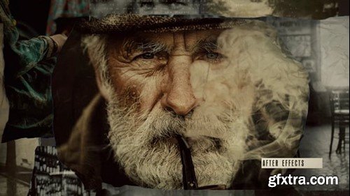 Videohive Old Collage Slideshow 54894569 Videohive Old Collage Slideshow 54894569