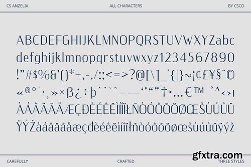 Anzelia – Modern Font F42RXPH Anzelia – Modern Font F42RXPH