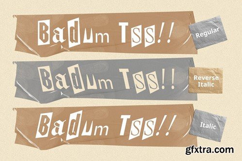 Benji – Collage Font TERYVR5 Benji – Collage Font TERYVR5