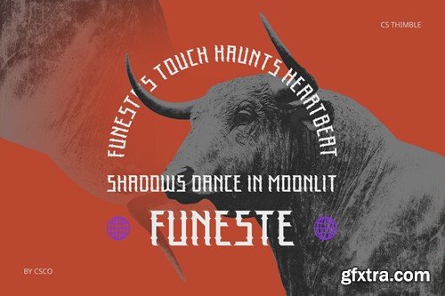 Thimble – Gothic Font 25SDG48 Thimble – Gothic Font 25SDG48