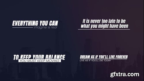 Videohive Minimal Titles 55243689 Videohive Minimal Titles 55243689