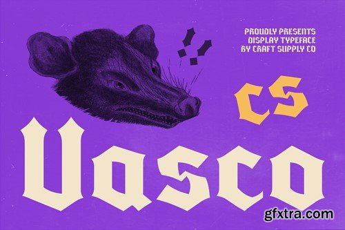 Vasco – Blackletter Font 4XPQDGN Vasco – Blackletter Font 4XPQDGN