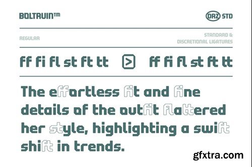 Boltruin – SciFi Futuristic Display Font 8HQDVWL Boltruin – SciFi Futuristic Display Font 8HQDVWL