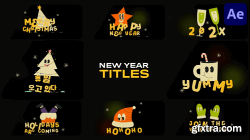 Videohive New Year Titles for After Effects 55262756 Videohive New Year Titles for After Effects 55262756