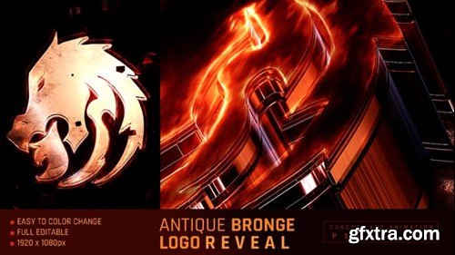 Videohive Antique Bronge Logo Reveal 55208939 Videohive Antique Bronge Logo Reveal 55208939