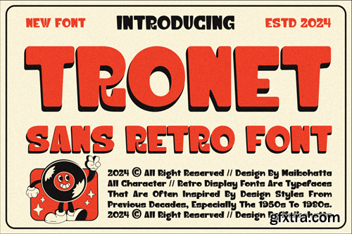Tronet - Sans Retro Font BDW9BSU Tronet - Sans Retro Font BDW9BSU