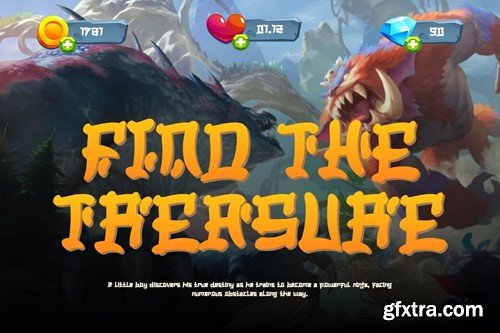 Kaijuz - Display Gaming Font TP8VNUL Kaijuz - Display Gaming Font TP8VNUL