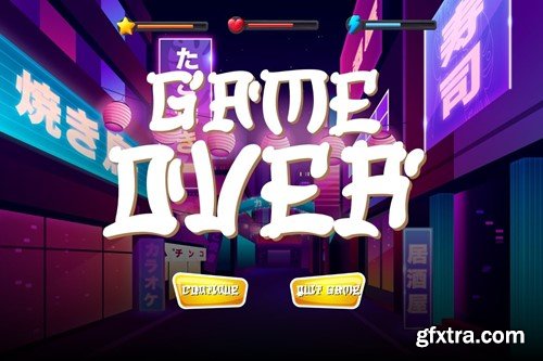 Kaijuz - Display Gaming Font TP8VNUL Kaijuz - Display Gaming Font TP8VNUL