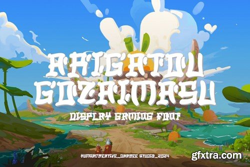 Kaijuz - Display Gaming Font TP8VNUL Kaijuz - Display Gaming Font TP8VNUL