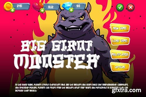 Kaijuz - Display Gaming Font TP8VNUL Kaijuz - Display Gaming Font TP8VNUL