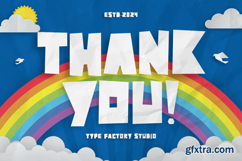 King Mind - Paper Cut Font 77RH5XM King Mind - Paper Cut Font 77RH5XM