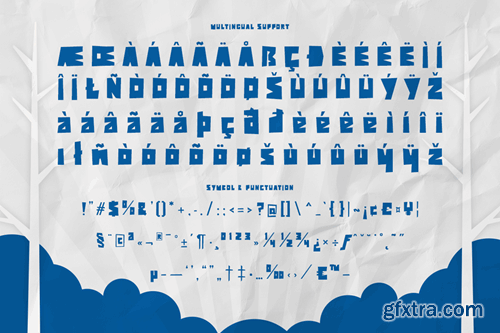 King Mind - Paper Cut Font 77RH5XM King Mind - Paper Cut Font 77RH5XM