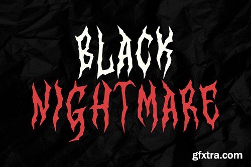 Lorque Black Metal Display Font XL8YK5A Lorque Black Metal Display Font XL8YK5A