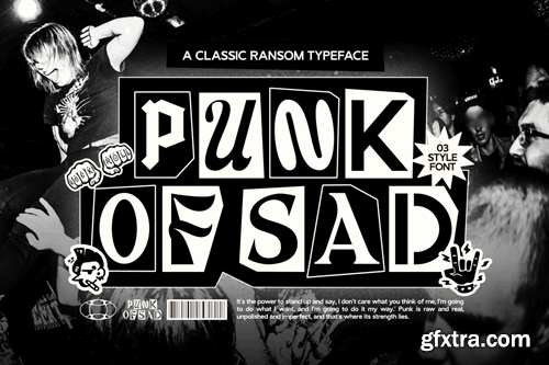 Punk Of Sad Font K5Z4RGU Punk Of Sad Font K5Z4RGU