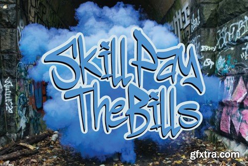 Ranger Blue - Graffiti Font 9CU3P8P Ranger Blue - Graffiti Font 9CU3P8P