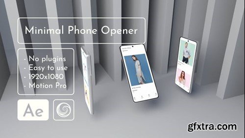 Videohive Minimal Phone Opener 55295019 Videohive Minimal Phone Opener 55295019