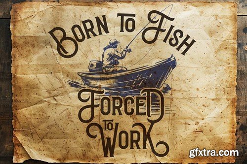 Fishery Vintage Label Font 7S29NKG Fishery Vintage Label Font 7S29NKG