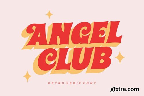 Angel Club Font F85QJQB Angel Club Font F85QJQB