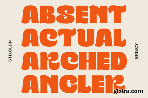 Briscy Display Font F7UMY56 Briscy Display Font F7UMY56