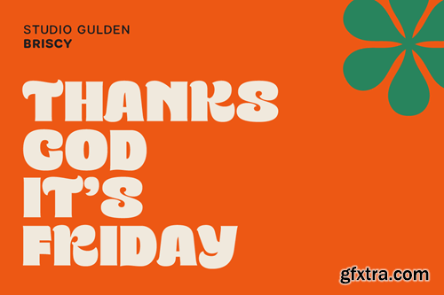 Briscy Display Font F7UMY56 Briscy Display Font F7UMY56