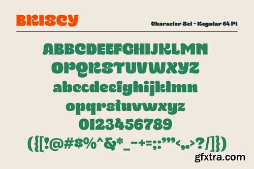 Briscy Display Font F7UMY56 Briscy Display Font F7UMY56