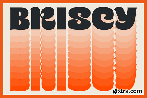 Briscy Display Font F7UMY56 Briscy Display Font F7UMY56