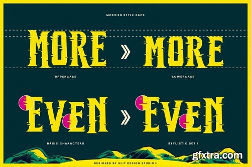 Morvien Typeface VF9F3JJ Morvien Typeface VF9F3JJ