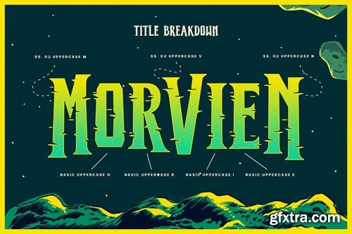 Morvien Typeface VF9F3JJ Morvien Typeface VF9F3JJ
