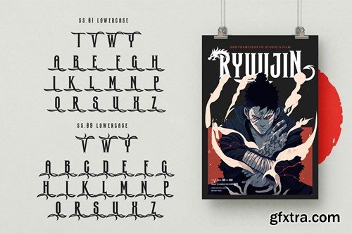 Power of Dragon Typeface RKXCX6L Power of Dragon Typeface RKXCX6L