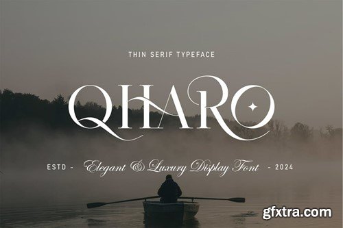 Qharo - Elegant Serif Font VZ2SKB3 Qharo - Elegant Serif Font VZ2SKB3