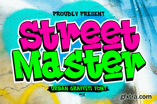 Street Master – Graffity Font ZTD9DK9 Street Master – Graffity Font ZTD9DK9
