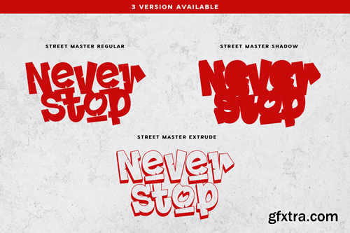 Street Master – Graffity Font ZTD9DK9 Street Master – Graffity Font ZTD9DK9