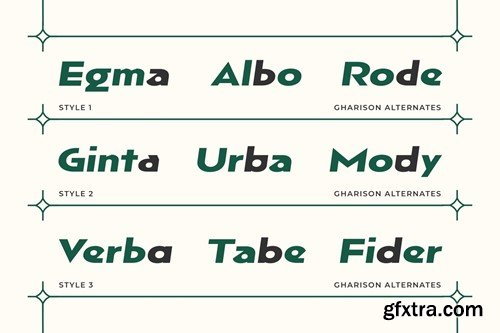 Gharison - Modern Art Deco Italic Font DMR2ARD Gharison - Modern Art Deco Italic Font DMR2ARD