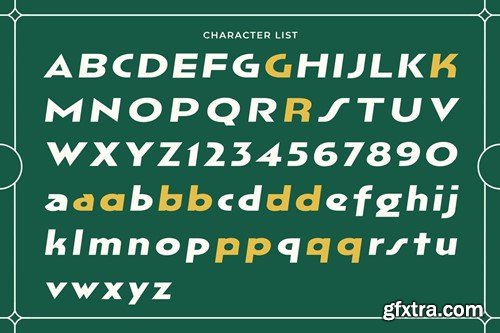 Gharison - Modern Art Deco Italic Font DMR2ARD Gharison - Modern Art Deco Italic Font DMR2ARD