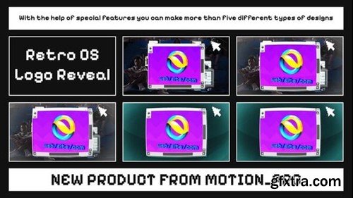 Videohive Retro OS Logo Reveal 50062320 Videohive Retro OS Logo Reveal 50062320