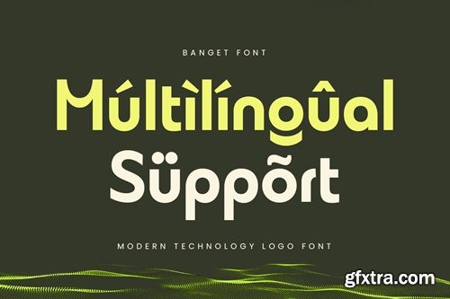 Banget Logo Font G9BVFQD Banget Logo Font G9BVFQD
