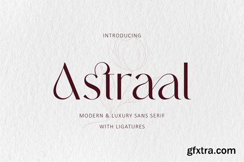 Astraal - Modern & Luxury Font HN8M79K Astraal - Modern & Luxury Font HN8M79K