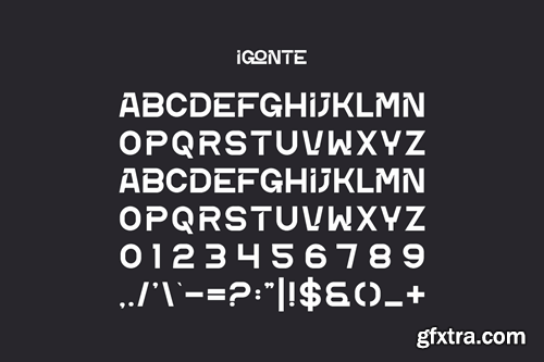 Igonte - Minimal Logo Sans Font QSQ7FJT Igonte - Minimal Logo Sans Font QSQ7FJT