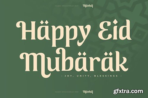 Manhaj - Arabic Fonts MRDJX3F Manhaj - Arabic Fonts MRDJX3F