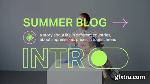 Videohive Summer Blog Intro 55342921 Videohive Summer Blog Intro 55342921