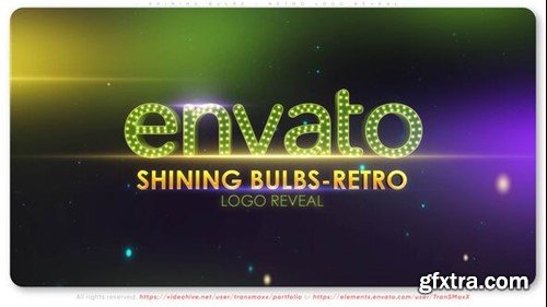Videohive Shining Bulbs - Retro Logo Reveal 55380149 Videohive Shining Bulbs - Retro Logo Reveal 55380149