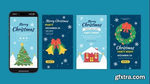 Videohive Merry Christmas Instagram Stories 55336373 Videohive Merry Christmas Instagram Stories 55336373