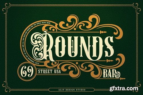 Black Honey Victorian Font YHAAMVD Black Honey Victorian Font YHAAMVD