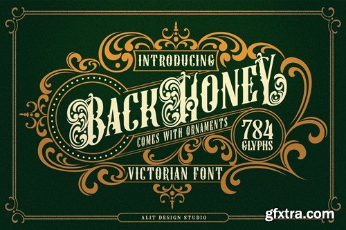 Black Honey Victorian Font YHAAMVD Black Honey Victorian Font YHAAMVD