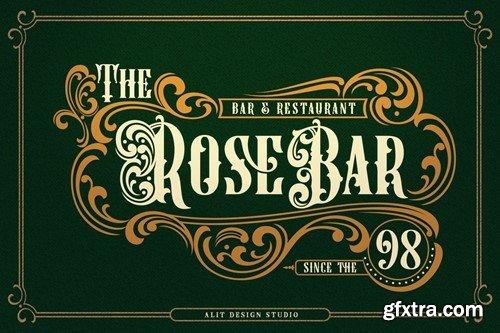 Black Honey Victorian Font YHAAMVD Black Honey Victorian Font YHAAMVD